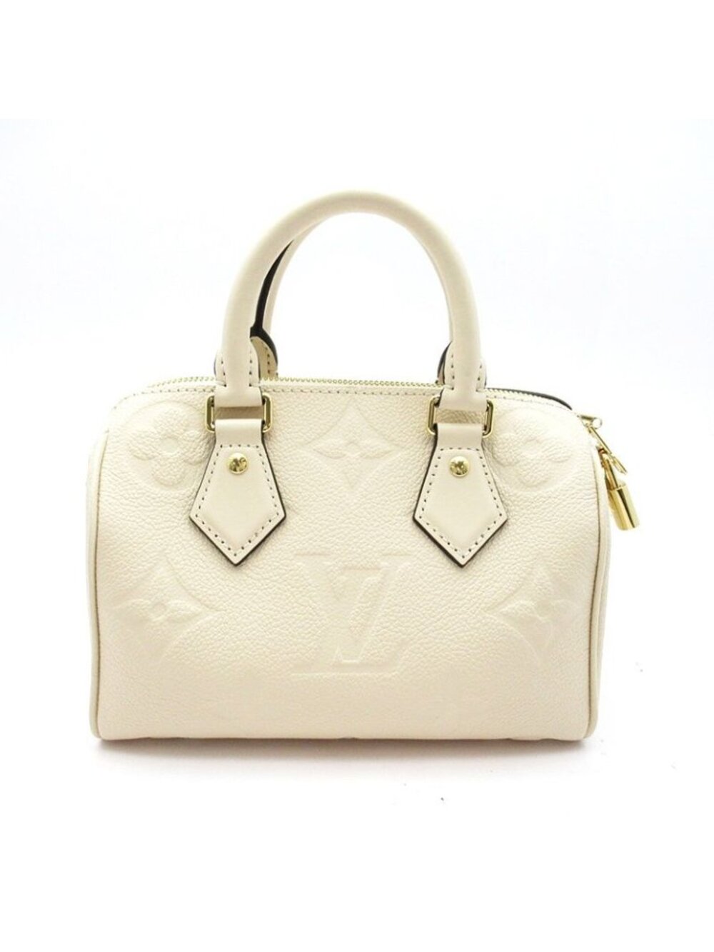 Louis Vuitton Speedy Bandouliere 20 Monogram Empreinte Boston Bag Cles - Picture 4 of 8